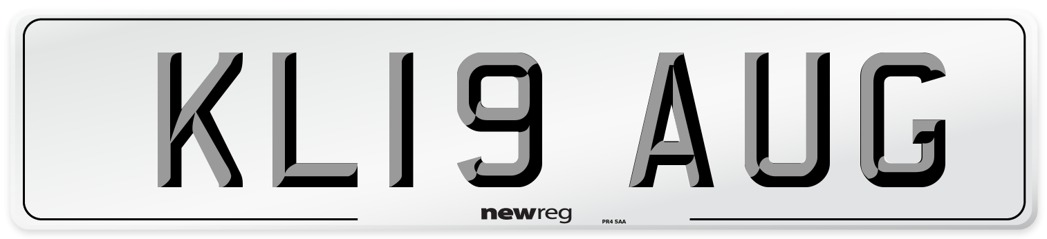 KL19 AUG Number Plate from New Reg